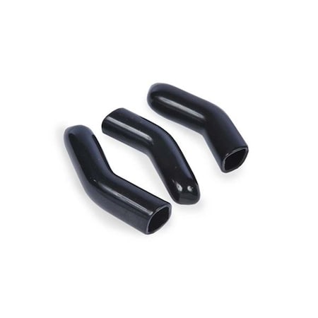 Endless Games Medium 3 Prong Sleeves, Vinyl Black EN1401556