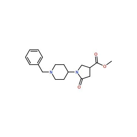 Ak Scientific Methyl 1-(1-benzylpiperidin-4-yl)-5-oxopyrrolidine-3-carboxylate (5g), CAS 937601-54-2 V9314-5g