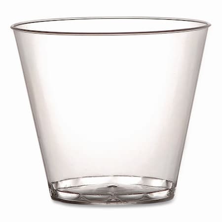 Savvi Serve Plastic Tumblers, Squat, 5 oz, Clear, 500PK 405