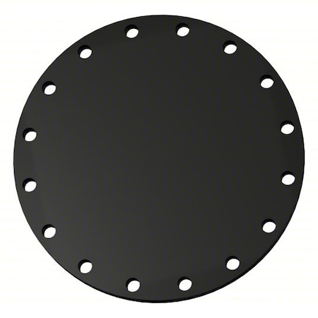 Zoro Select Blind Flange, Carbon Steel FL1FBL18