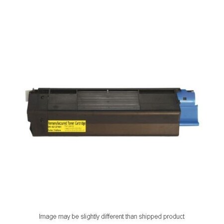 Generic Replacment Cartridge For OKITONERC5100N/C5150N/C5200N/C5300DN/C5300N/C5400, C, DN, DTN, N, TNYELLOW 42127401