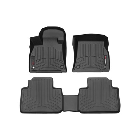 Weathertech Black, Front and Rear Floorliners 441562-1-3