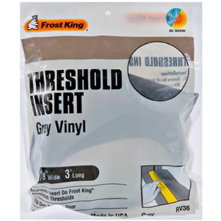 Thermwell Products RV-36H 36 in. Replacement Gray Vinyl Insert 387032