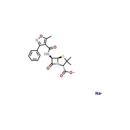 Ak Scientific Oxacillin sodium, 815-950 μg/mg (Oxacillin) (5g), CAS 1173-88-2 H873-5g