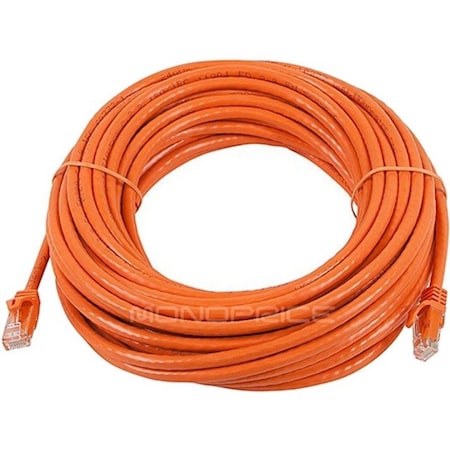 Monoprice Patch Cord, Cat 6, Flexboot, Orange, 50 ft. 9863