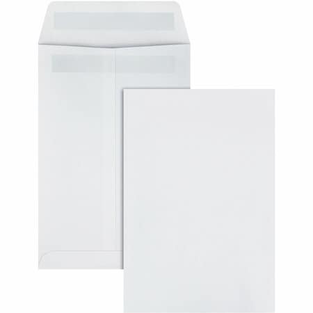 Quality Park Catalog Envelope, White, Paper, PK100 QUA43117