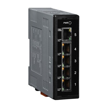 Icp Das ICP DAS NS-205A - NS-205 Switch but with input range from +12 ~ 56 VDC NS205A