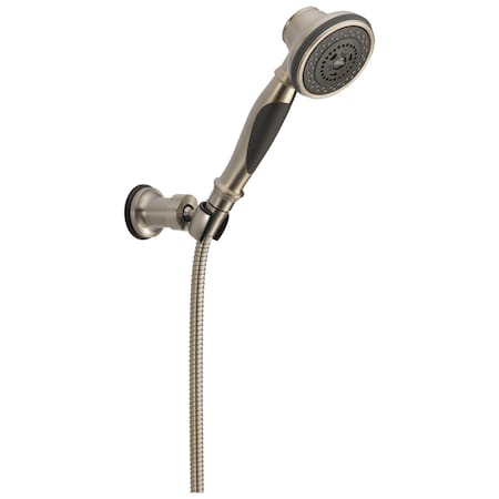 Delta Premium Adjustable 3-Setting Wall Mount Hand Shower In Stainless 55021-SS