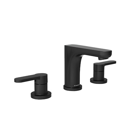 Symmons Identity Widespread Two-Handle Bathroom Faucet with Push Pop Drain(1.0 GPM) SLW6712MBPP