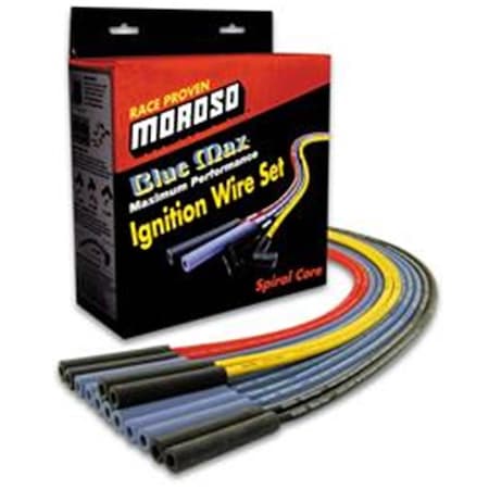 Moroso 73233 Blue Max Spiral Core Universal Fit Wire Set 135 Degree M28-73233