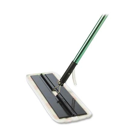 3M Flat Mop Kit, Quick Change Connection, Cut-End, Green/Black, Microfiber, 55593 55593