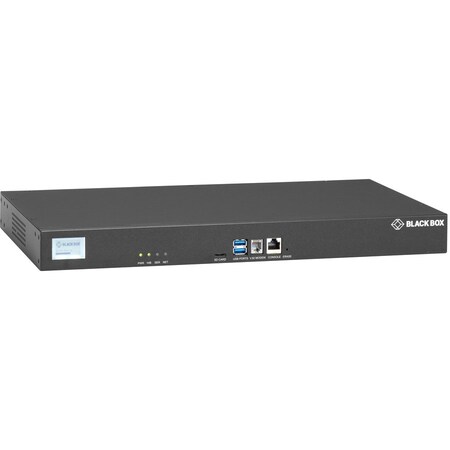 Black Box Console Server - Pots Modem, Dual 10/100/1000, 8-Port LES1708A-R2