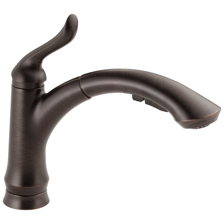 Delta Linden Single Handle Pull-Out Kitchen Faucet 4353-RB-DST