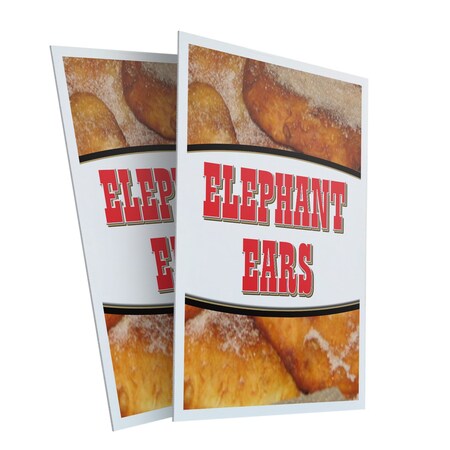 Signmission Elephant Ears, Plastic Signs Only 24 Inch x 36 Inch, Corrugated Plastic, 2PK CSB-2436-2PACK-Elephant Ears