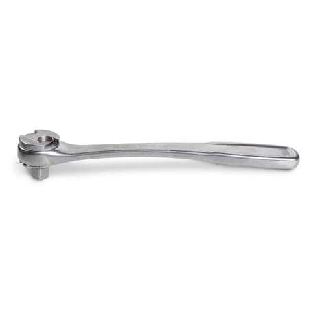 Beta 1/2 in Drive 72 Geared Teeth Hand Ratchet, Polished 920/55 INOX