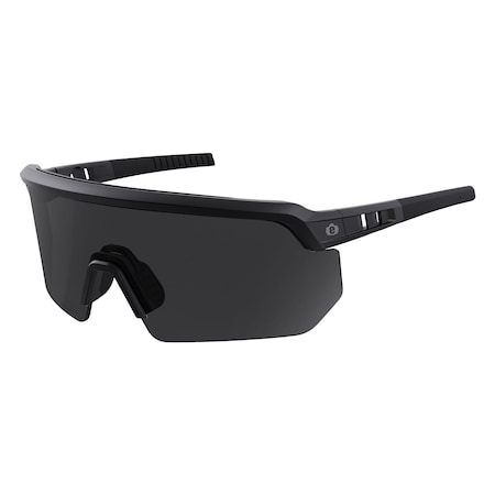 Ergodyne AEGIR, Polarized, Smoke Lens, Black Frame, Full-Frame 55201