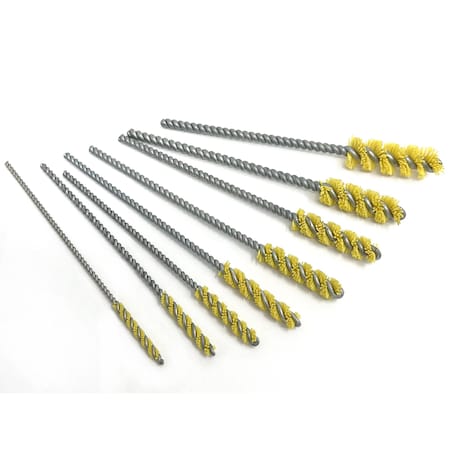 Nampower Brush Thread Deburring Brush Kit, 8 Pcs, Inch 85AYTDKIT