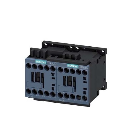 Siemens reversing contactor assembly AC-3e/AC-3 3RA2316-8XB30-1TP3