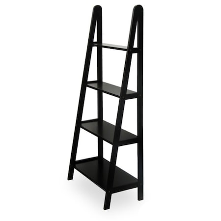 Winsome 92428 Espresso Beechwood SHELF 4-TIER A FRAME 92428