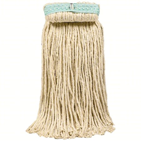 Bsl Regular Screw-on Premium Cotton Mop Head, 20 oz, PK6 5561-6