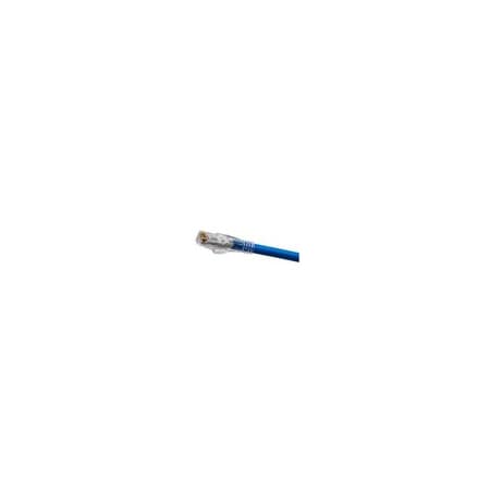 Hubbell Copper Solutions Ascent Cat 6A Slim Patch Cord, Blue,  HC6AB20