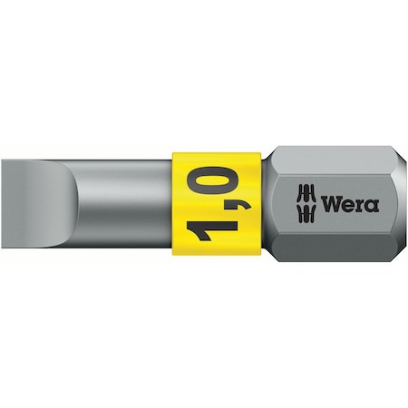 Wera 800/1 BTZ bits, 1.2 x 6.5 x 25 mm 5056068001