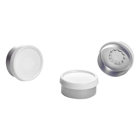 Kimble Chase Lab Bottle Caps, Green, 13 mm Dia, PK1000 73843D-13