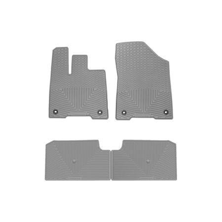 Weathertech Grey, Front and Rear All Weather Floor Mats W580GR-W581GR