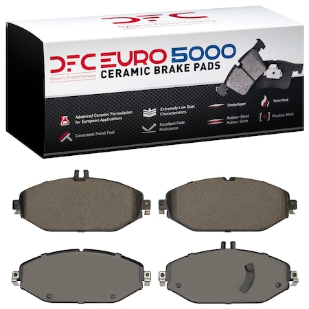 Dfc 5000 Euro Ceramic Disc Brake Pad Set,  1600-1794-00