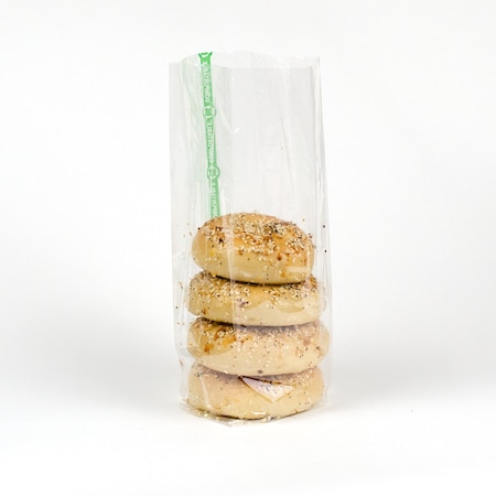 Elevate Packaging 5 x 3.25 x 13 in. Compostable Gusseted Cellophane Bags, 100PK GC3522