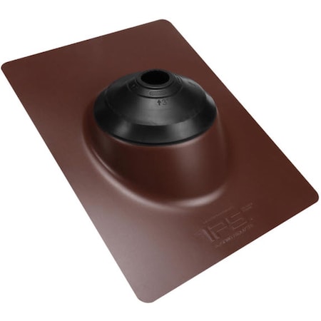 Ips 10.75 in. W X 14.5 in. L Metal/Plastic/Rubber Roof Flashing Brown 81851