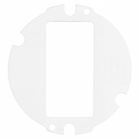 Hubbell Wiring Device-Kellems Sub-Plate, Round, Galvanized Steel S1R4SPSTYLE