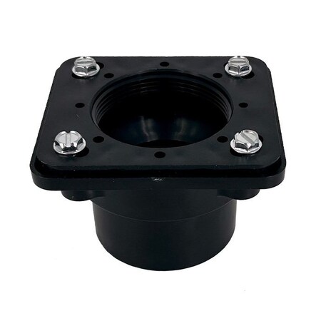 Mountain Plumbing Shower Drain Body - ABS Rough-In - Rectangular MT501A-ROUGH