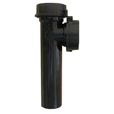 Made-To-Order 03-4283 1.5 x 7 in. Black Drain Tee MA698013