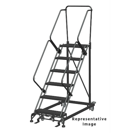 Ballymore Stairway Slope Roll Ladder, Steel, 60 in.H HDS-6-R