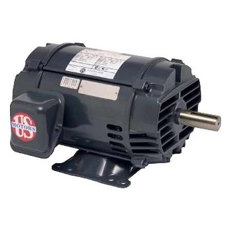 U.S. Motors Motor, 284TS, Rigid Base HM16