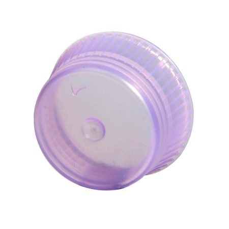 Bio Plas Uni-Flex Safety Caps - 12mm Culture 13mm Blood Collecting Tubes 1000 pk - Lavender, 1000PK 6560