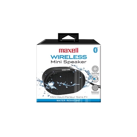Maxell BLUETOOTH WIRELESS SPEAKER, B13-SPBK B13, SMALL SIZE 490902