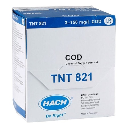 Hach Chemical Oxygen Demand Vial Test, Vial TNT821