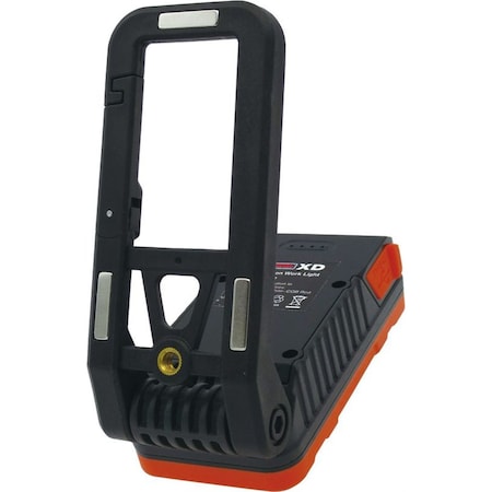 K-Tool International Work Light 1100 Lumen W/Foldable Magnetic Leg Featuring Clip Option CED6453-ISN