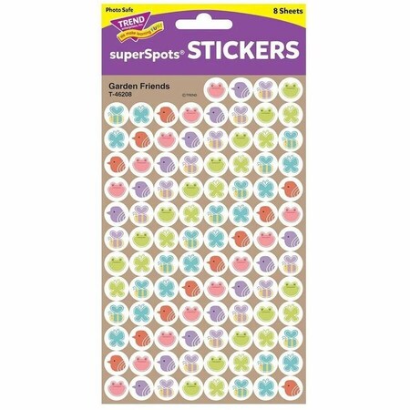 Trend Garden Friends superSpots Stickers, 4800PK T46208