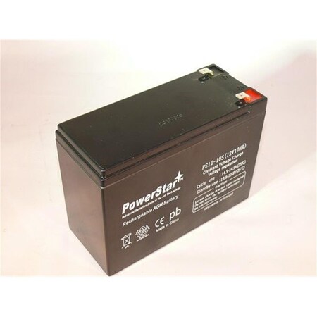 Dynamicfunction 12V 10Ah Scooter Battery Replaces Werker Wka12-10F2- Wka12-10 F2 DY3355853