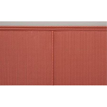 Plastruct HO Scale PS-122, 1-100 Spanish Tile, 2PK PLS91638