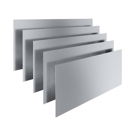 Amgood 24 in. x 60 in. Stainless Steel Sheets. 20GA 430 Stainless Steel, 5PK AMG SP-2460-Z