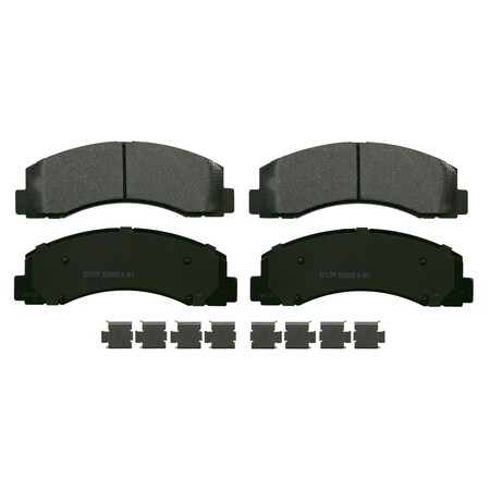 Wagner Brake QuickStop Front Disc Brake Pad Set Ceramic,  ZD2087