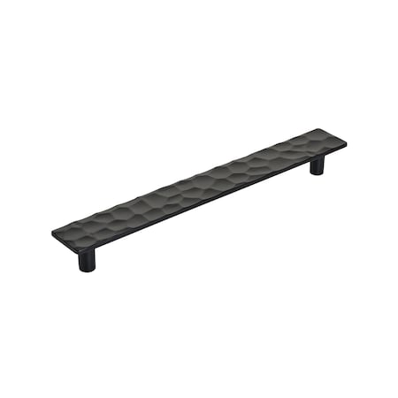 Amerock Kamari 7-9/16 in 192 mm Center-to-Center Matte Black Cabinet Pull BP36825MB