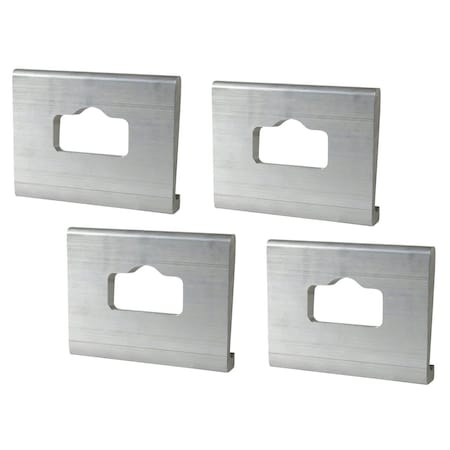 Mytee Products Benson J-Plate Removable Tie Down Aluminum Extrude, 6600 lbs WLL, 4PK JP-TD-Bensonx4