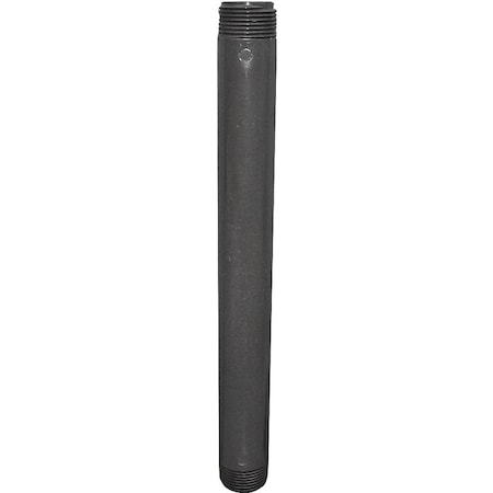 Genova LASCO 205240BC Pipe Nipple, 12 in, PVC, SCH 80 Schedule, 24 in L 205240-BC