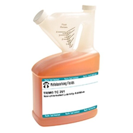 Trim Cutting Fluid Additive, TC 251, 2 qt, Jug, Light Yellow to Amber TC251-2Q