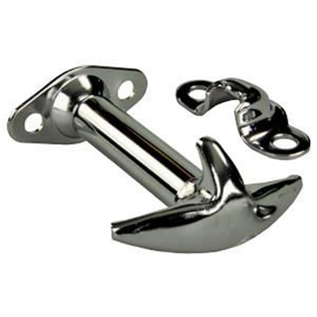 Powerhouse 10865 Exterior Hardware RV Hood Latch- Chrome PO370161
